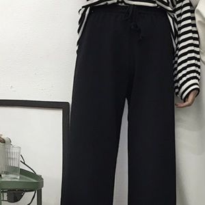 Thick long stretchy pants